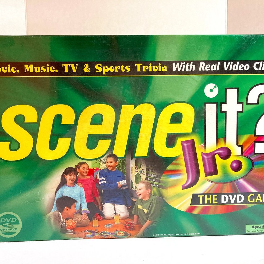 NWT Scene it Junior game sealed DVD Movie TV sports and trivia real video clip